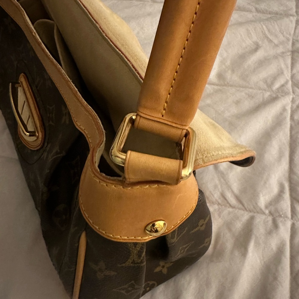 Louis Vuitton “BEVERLY MM” Brown and Tan Women's Bag - Picture 10 of 15